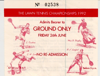 Grounds Ticket